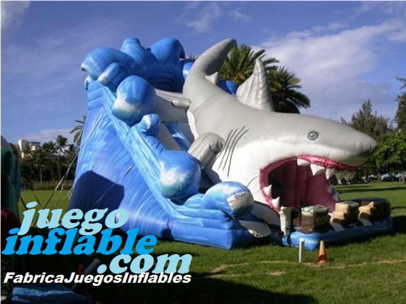 Tiburon Tobogan Juegos inflables